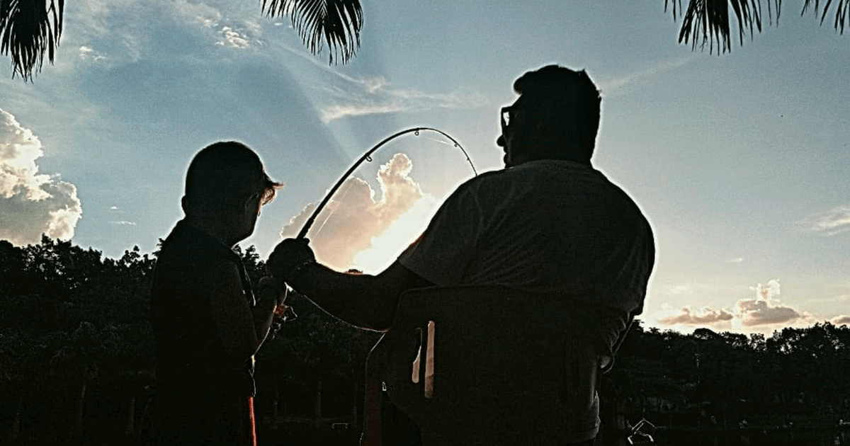 UMA FAMÍLIA QUE SE DEDICA PARA A PESCA ESPORTIVA