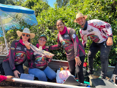 Pesca esportiva movimenta competições de norte a sul do Brasil. Foto: Campeonato das Rainhas da Pesca.