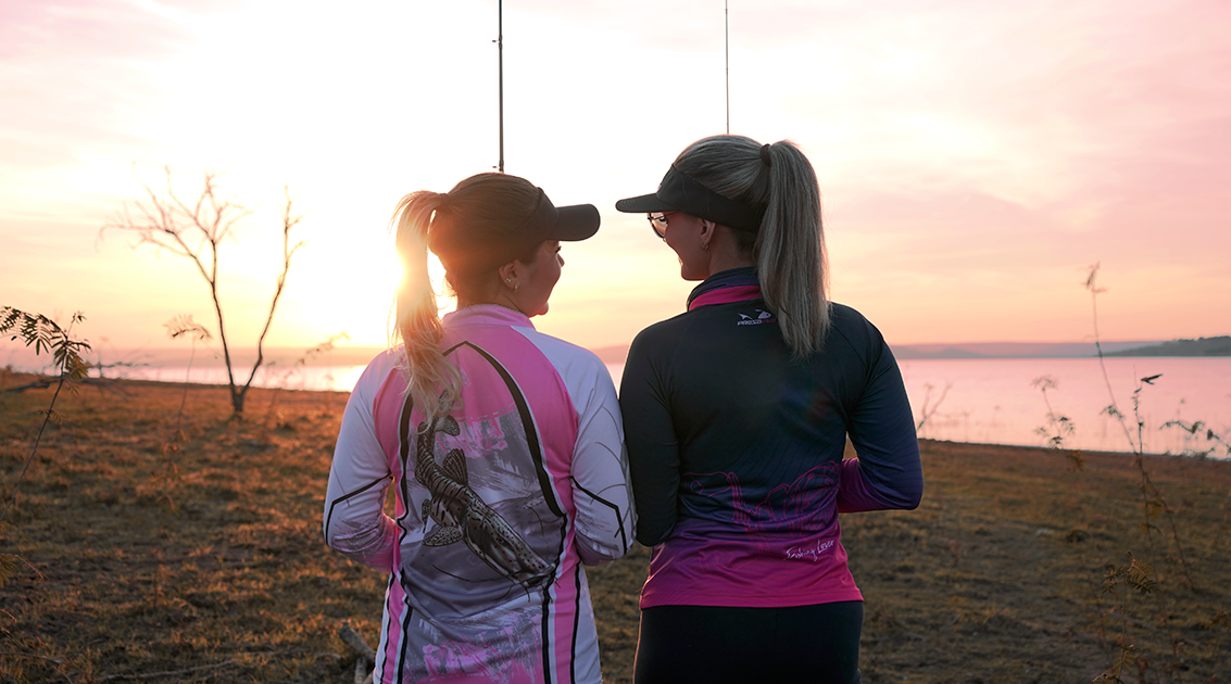 Novas apresentadoras do Elas na Pesca