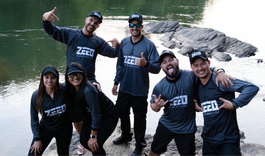 Equipe do desafio animada e ansiosa pela estreia do Desafio ZEEO 