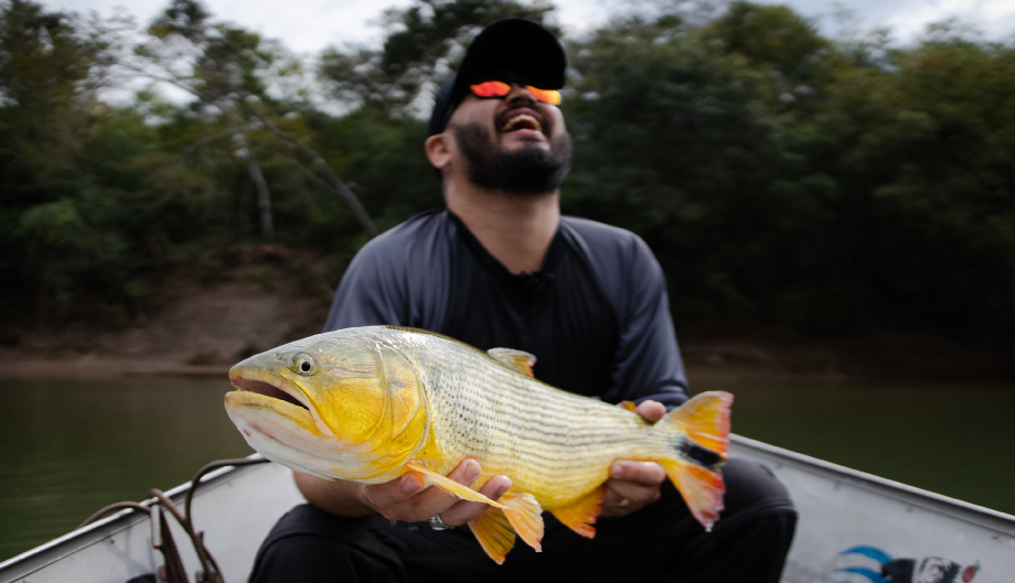 Belo exemplar fisgado por Yamao