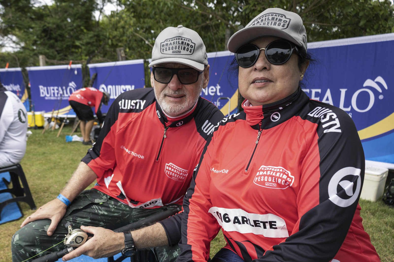 Arlete e Hilário prontos para a prova