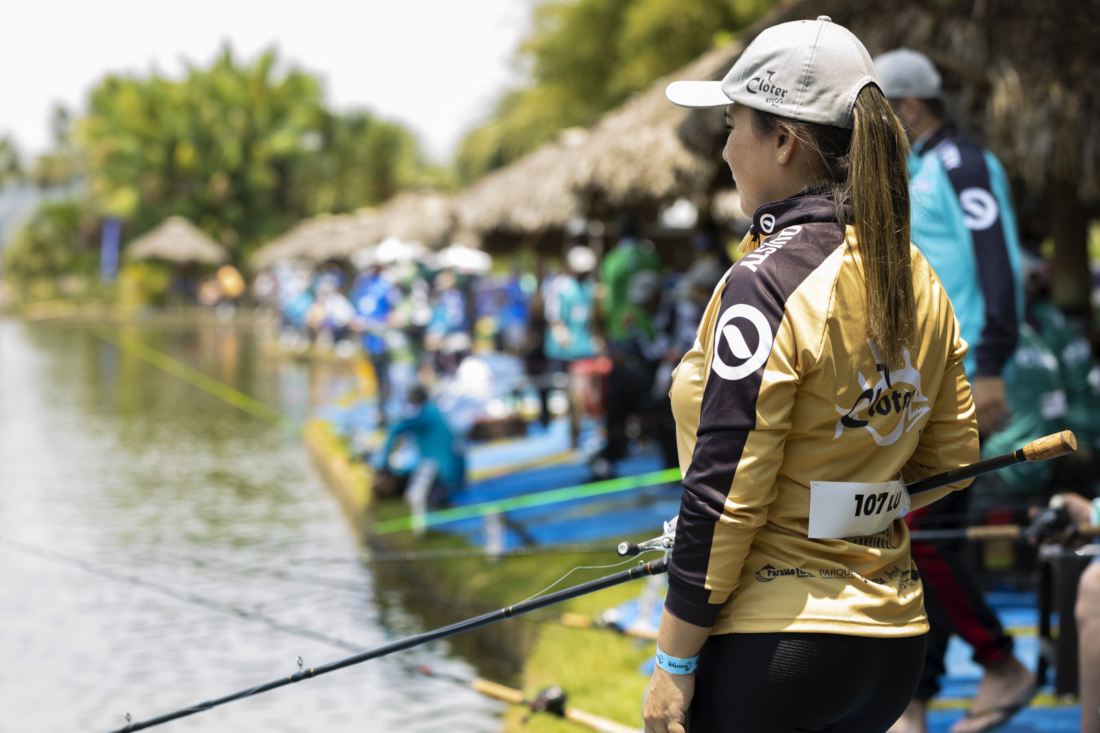 Lu se concentra na pesca