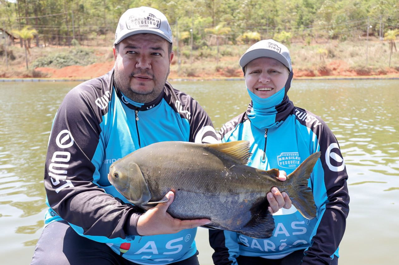 Dupla campeã brasileira do segundo CBP (Rogério e Juliana) também disputou a etapa mineira 