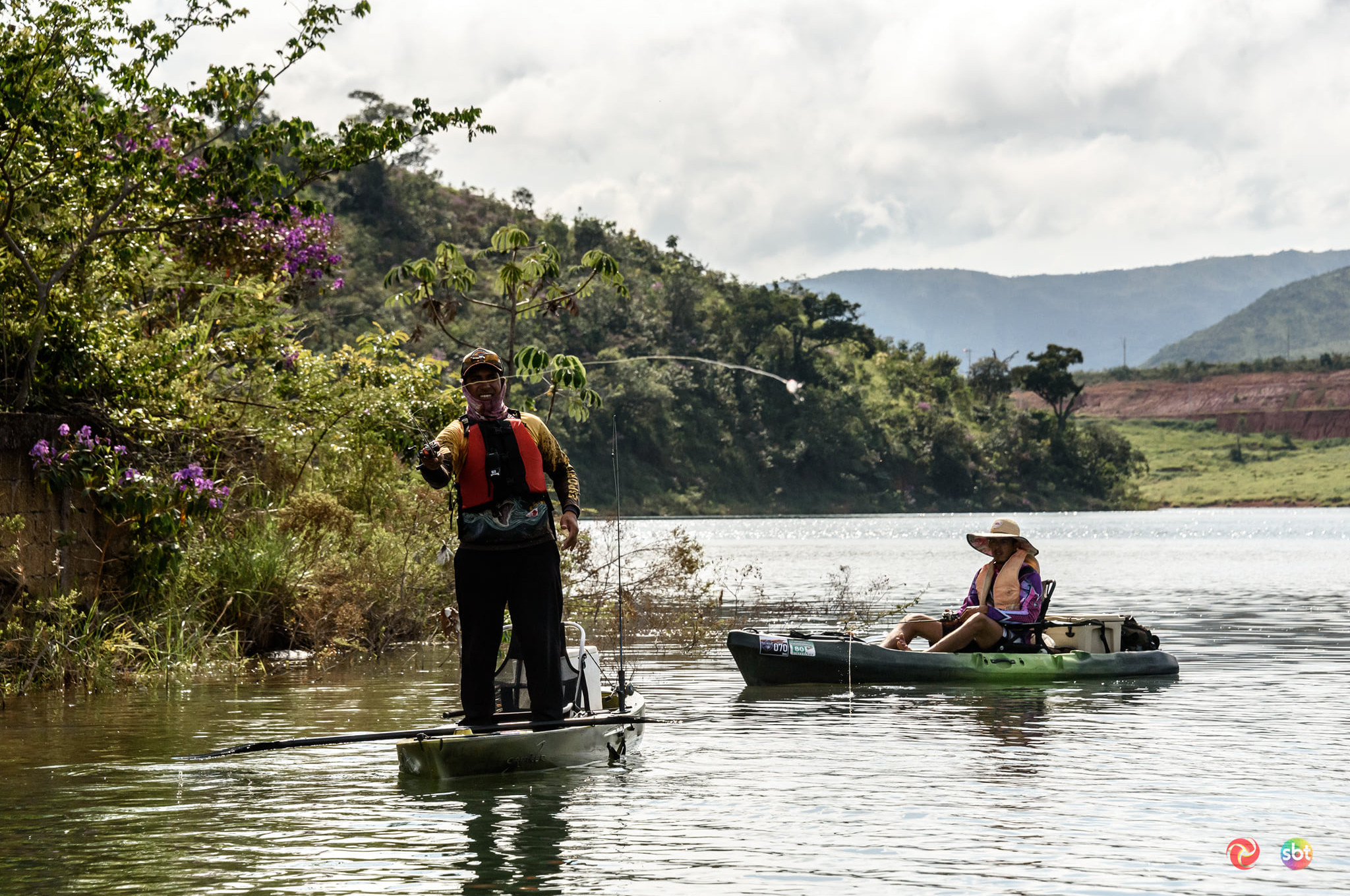 Competidores No Lago