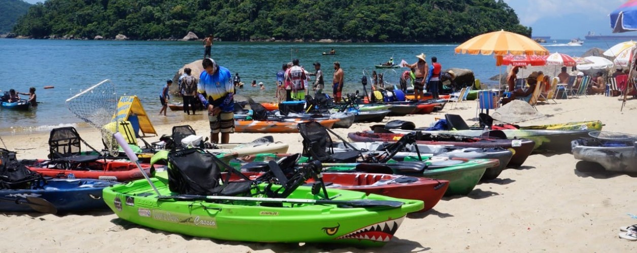 caiaques, praia da Junqueira