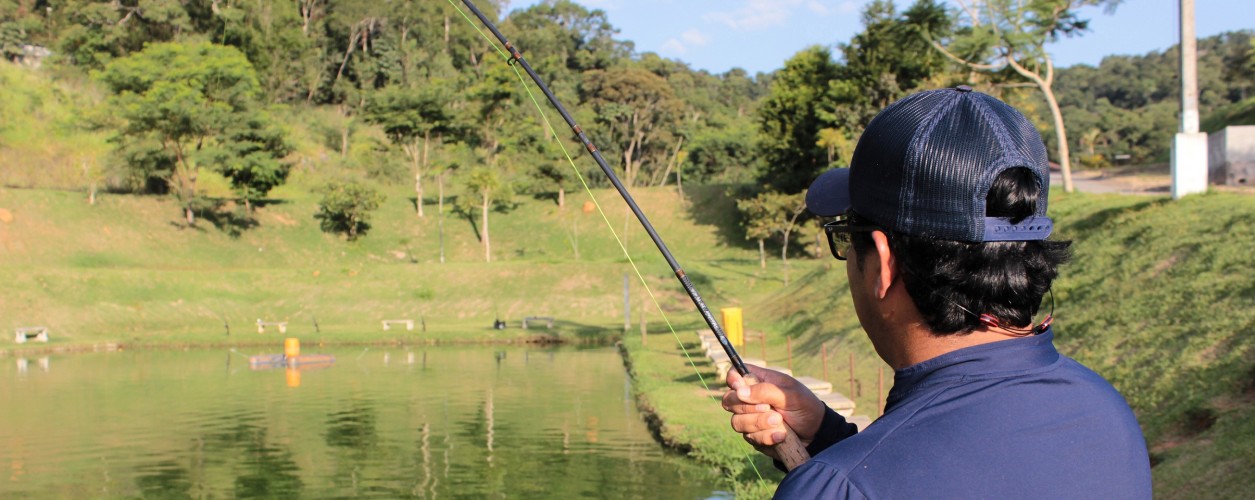 Pesca esportiva em pesqueiro