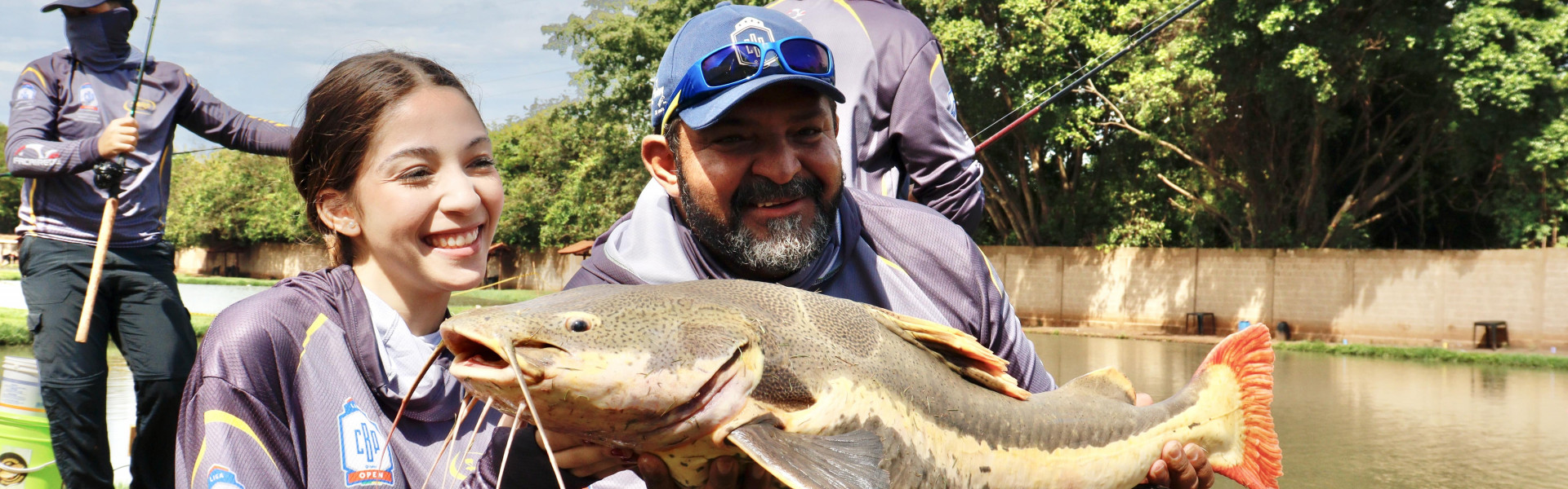 SOL FORTE, MAIS DE 100 CAPTURAS E DISPUTA ACIRRADA MARCAM ETAPA DA LIGA CBP OPEN NO PESQUEIRO BONANÇA. Foto: Liga CBP Open.