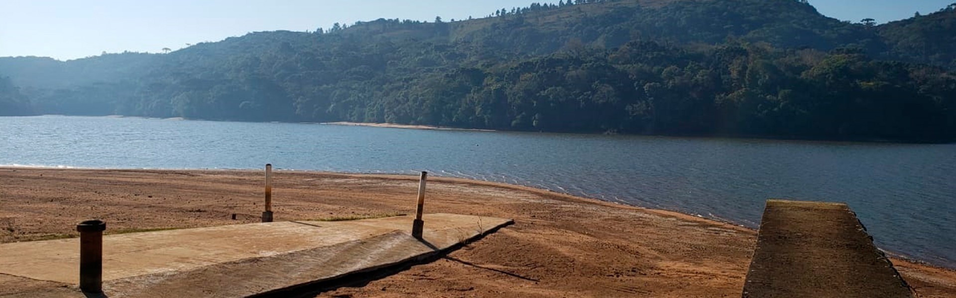 Mutirão para limpeza de represa ocorre em Ponta Grossa, no Paraná