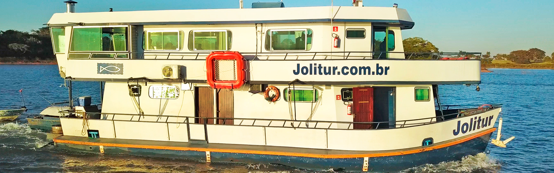 Novo destino chega à Fish TV: Jolitur Barco Hotel