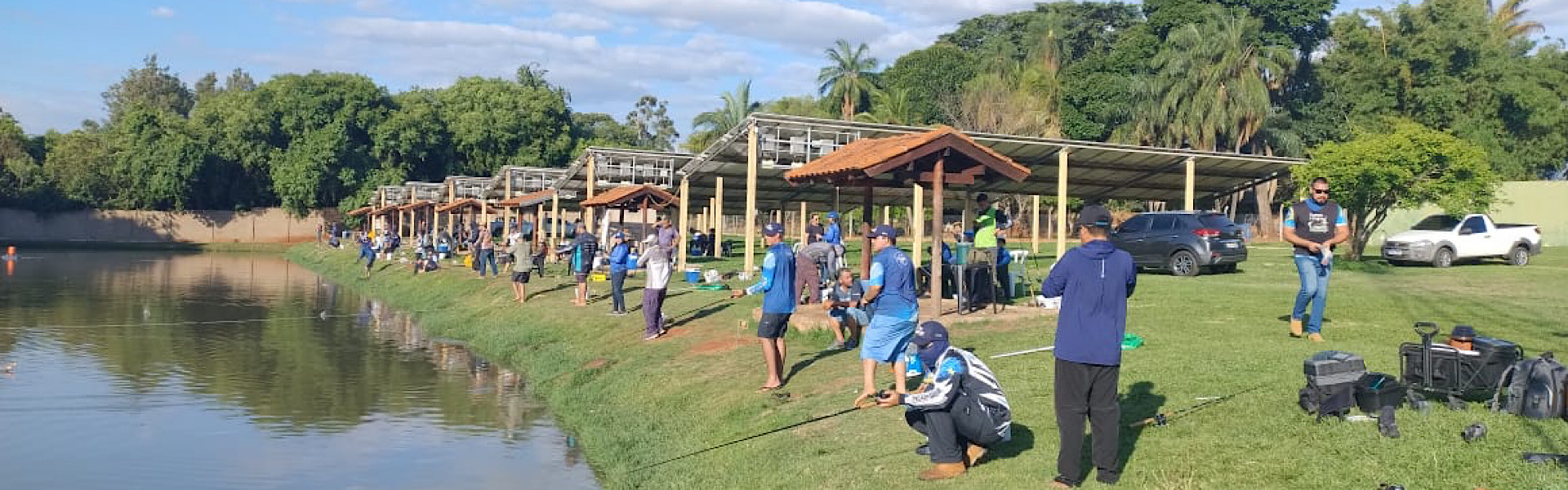 LIGA CBP OPEN EM CAMPO GRANDE-MS: PESQUEIRO BONANÇA RECEBE ETAPA NESTE DOMINGO. Foto: César Saiko.
