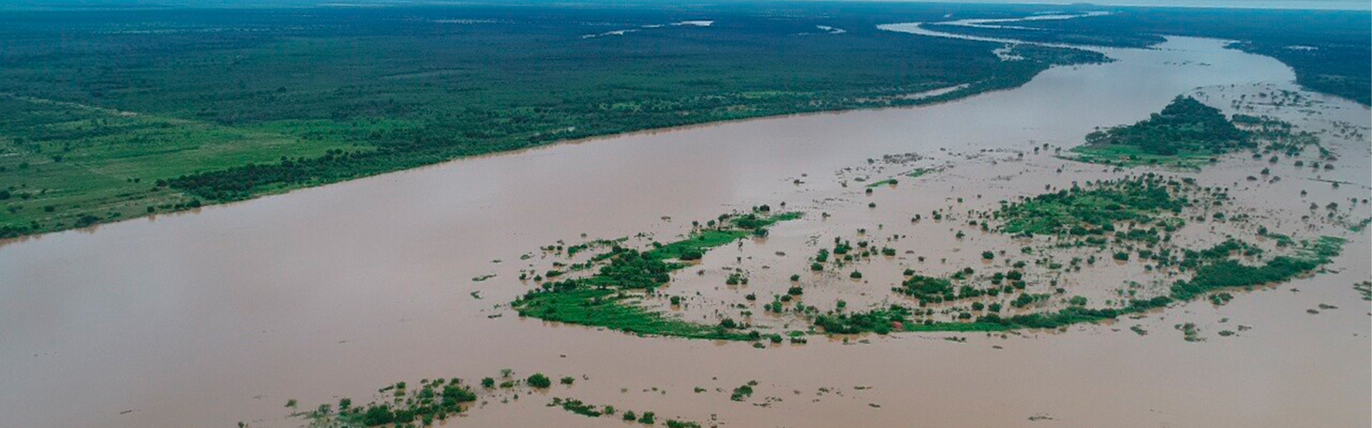 Rio São Francisco está oito metros e vinte e quatro centímetros acima do nível normal