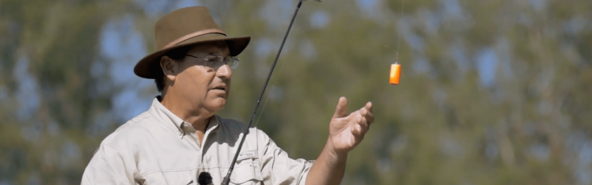 Curso completo de Pesca Esportiva com Rubens de Almeida Prado será lançado neste sábado