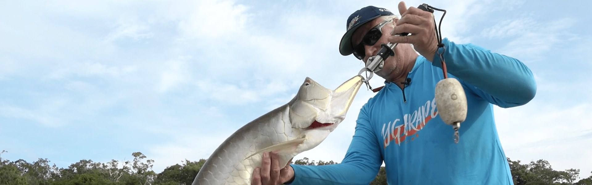 Apresentador da Fish TV quebra recorde brasileiro de Aruanã Prata