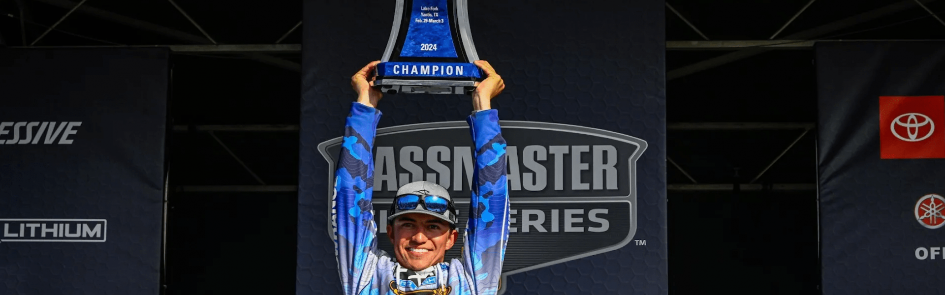 Bassmaster Elite Series 2024: aos 19 anos, Trey McKinney é o campeão mais jovem da história