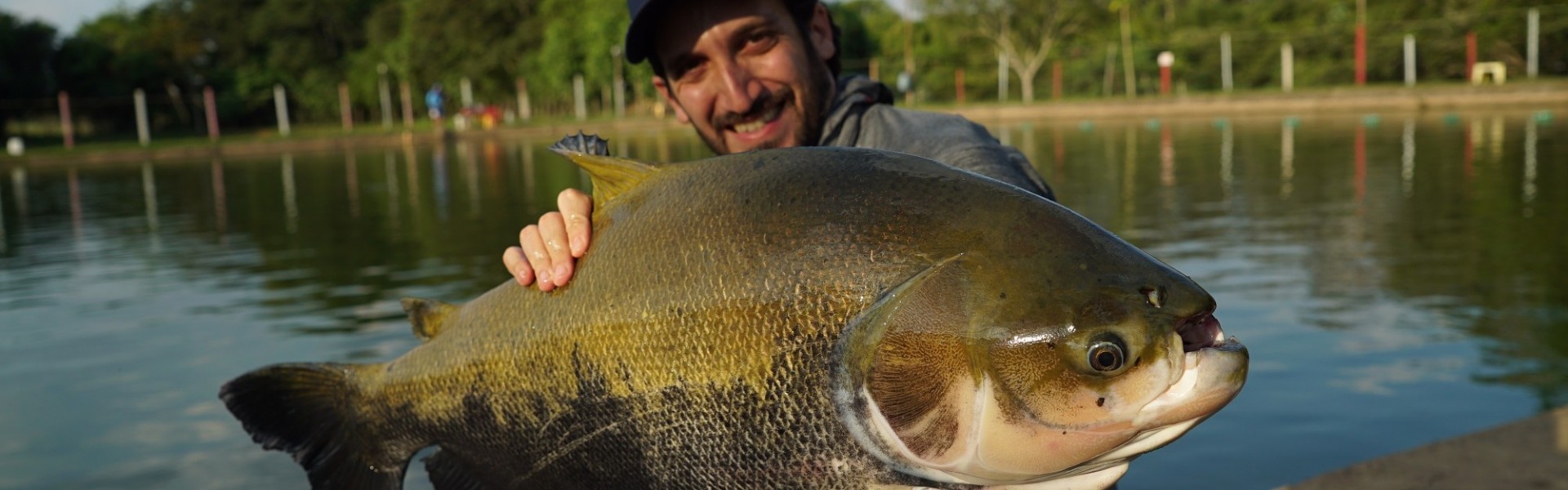 Kleber Sanches captura tambaqui