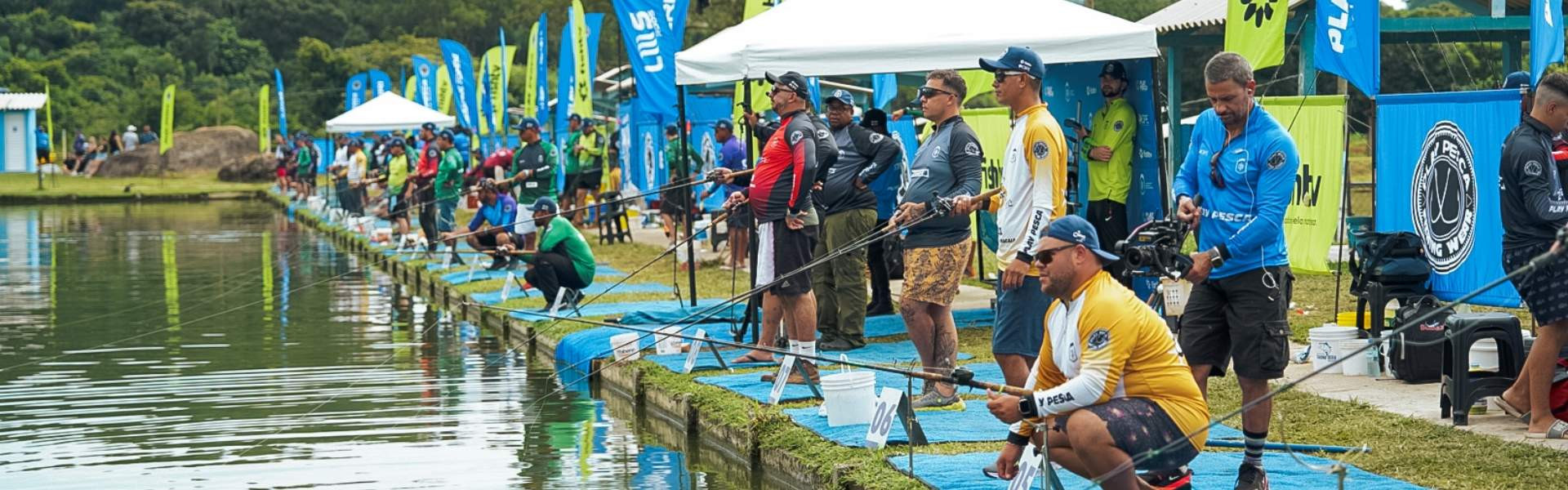 Liga CBP Open leva emoção aos pesqueiros Escama de Ouro e Cantareira neste final de semana. Foto: Fish TV / Liga CBP Open