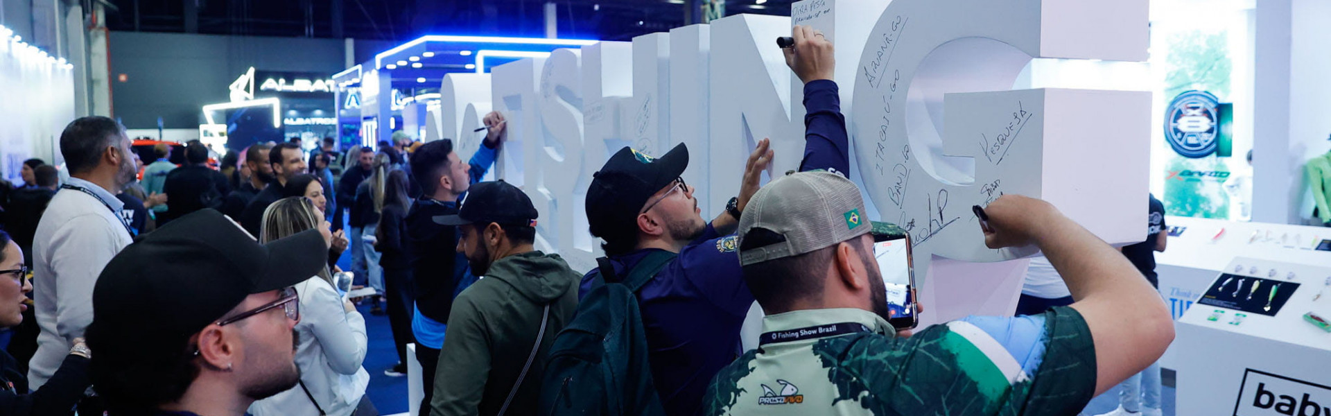 Fishing Show Brazil 2026: com recorde de visitantes, marcas e alcance digital, feira atingiu números históricos!. Foto: Fish TV / Fishing Show Brazil 2026.