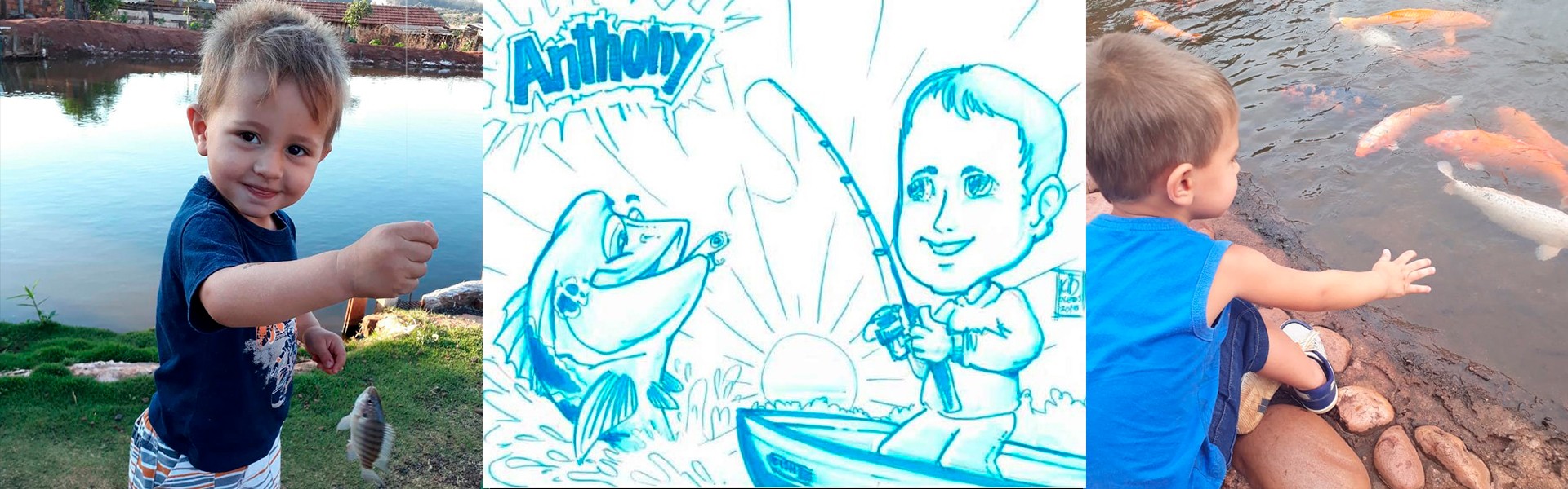 Fish TV vira tema de festa de aniversário