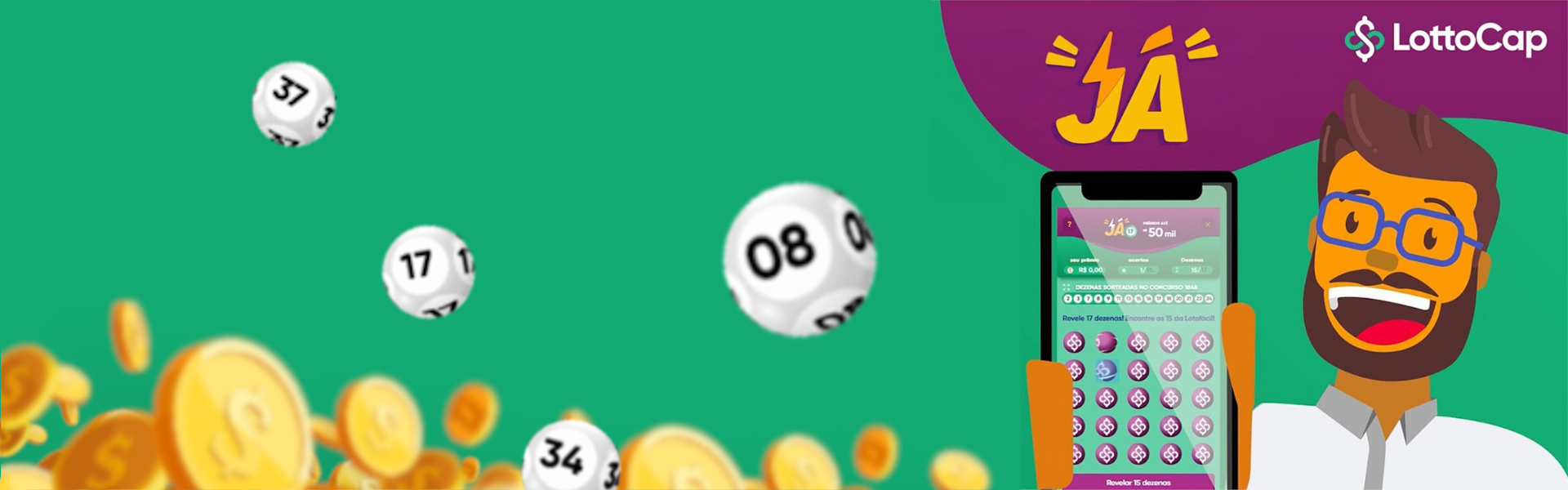 LottoCap: Jogue e se divirta