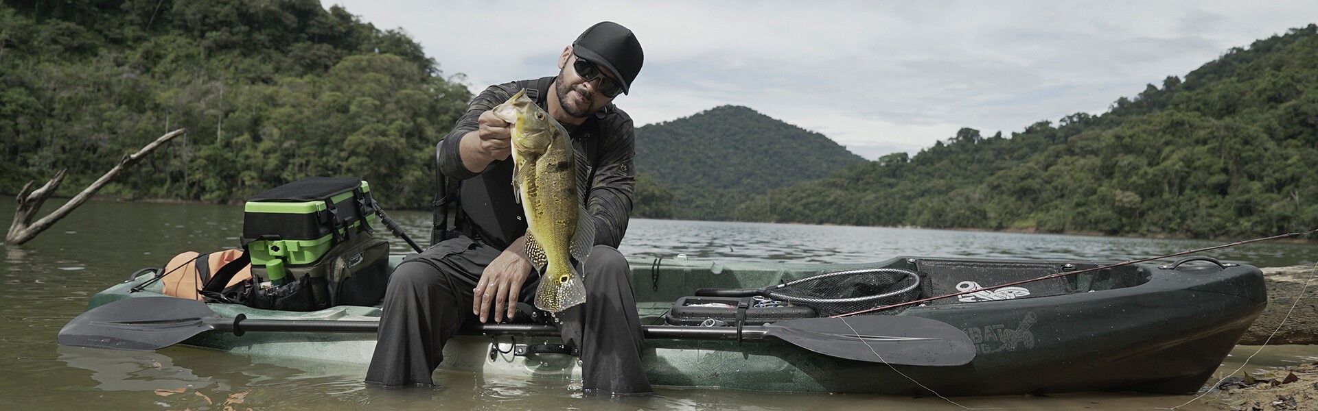 Modalidades de pesca que podem ser praticadas com o caiaque