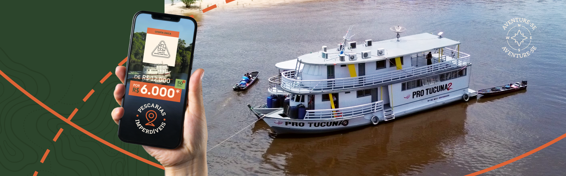 Primeira oferta do Pescarias Imperdíveis é vendida em 40 minutos. Foto: Fish TV.