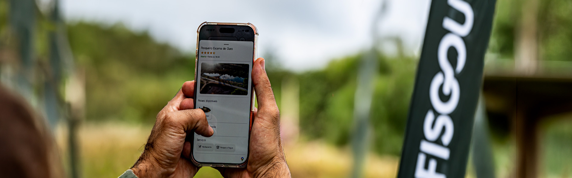 Aplicativo Fisgou reúne tecnologias que podem contribuir com os competidores na final do CBP7. Foto: Liga CBP Open / Fish TV