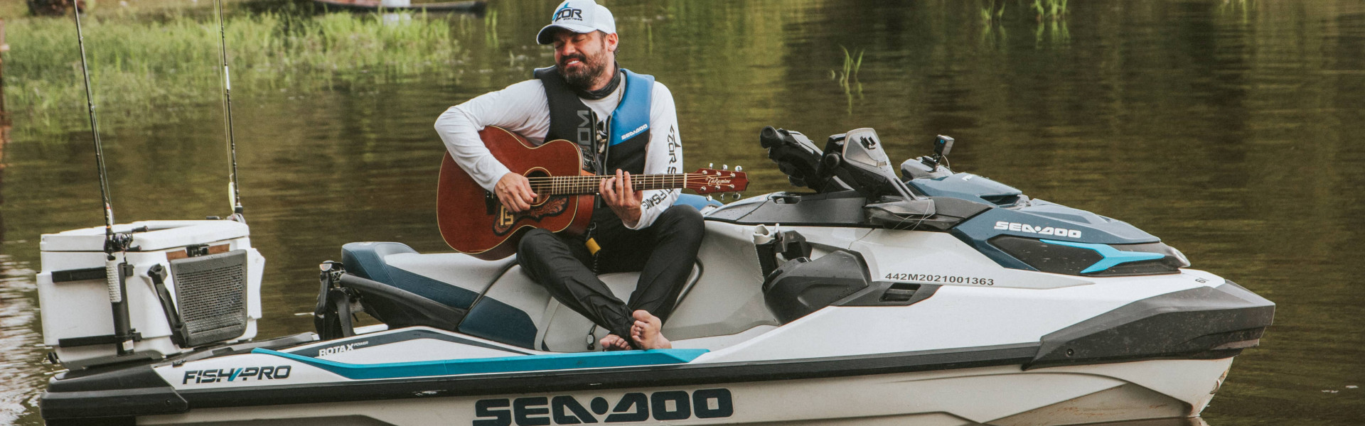 Cantor Fernando Zor, da dupla Fernando e Sorocaba, pescou de Sea-Doo na Amazônia: conheça essa história