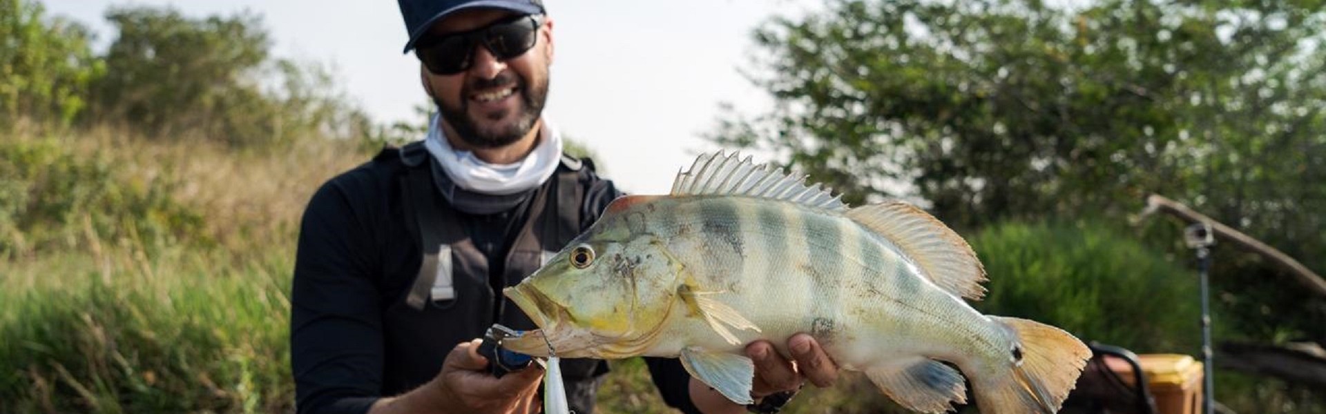 pesca urbana com Zinho