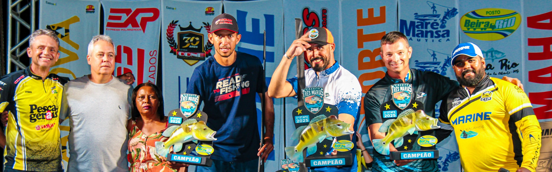 Equipe New Anglers, de Leo Arona, vence circuito importante e conquista troféu do maior peixe. Foto: Isadora Vieira.