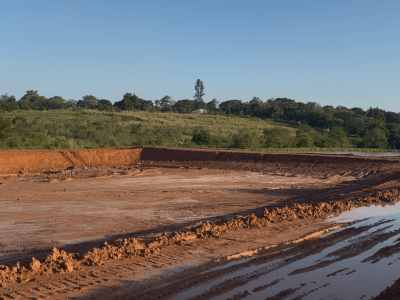 Obras a mil! Nova Arena oficial do CBP 8 no Sete Barrocas vai ganhando forma e já deixa competidores ansiosos. Foto: Kleber Sanches.