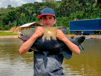 Treinamento na arena paranaense do CBP surpreende: 9 pescadores e 700kg de peixes