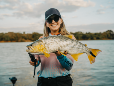 Sexta temporada de Elas na Pesca: Drih e Yasmim pescando juntas com foco nos Dourados