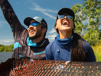 TERAPIA DAS ÁGUAS: COMO A PESCA ESPORTIVA SE TORNOU UMA GRANDE ALIADA DA SAÚDE MENTAL? Foto da capa: Marcelo Richard.