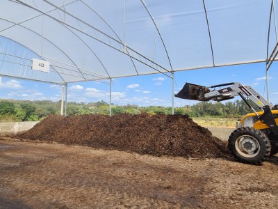 Resíduos usados na agricultura