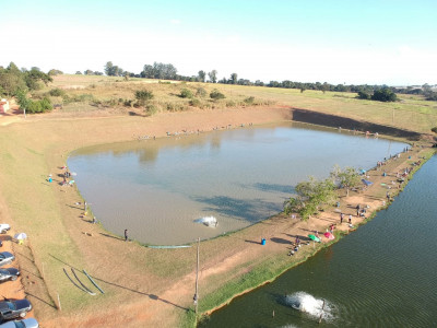 Novo lago do Pesqueiro do Italiano promete capturas muito esportivas