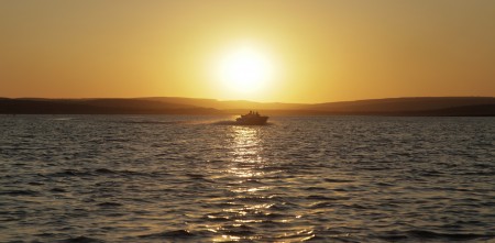 Pôr do sol, Três Marias, Minas Gerais