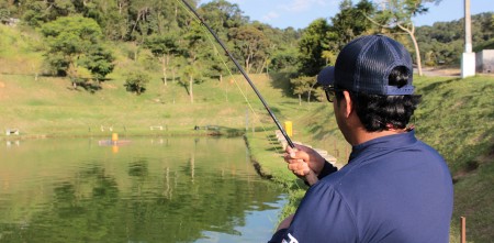 Pesca esportiva em pesqueiro