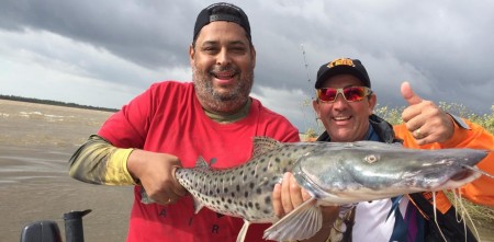 Dupla pesca na Argentina