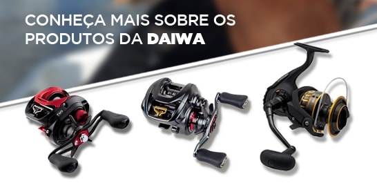 Momento da Pesca usa equipamentos Daiwa