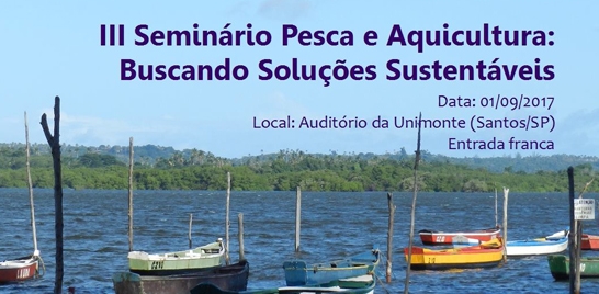 Santos sedia seminário de pesca e aquicultura