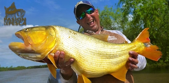 Javier Enrique em novas pescarias pelas águas argentinas