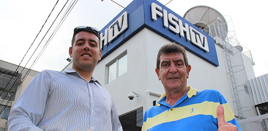 FISH TV RECEBE REPRESENTANTES DA AICAS