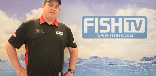 REPRESENTANTE DA TOTAL FISHING VISITA FISH TV
