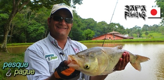 Programa Pesque e Pague com artigos da Japa Fishing