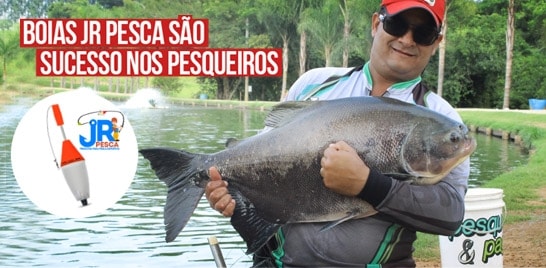 Boias JR Pesca são sucesso nos pesqueiros