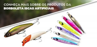 Pura Pesca e Iscas Borboletas, grandes peixes na ponta da linha