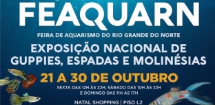 Feira de Aquarismo do Rio Grande do Norte segue até domingo