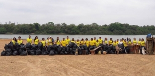 VOLUNTÁRIOS SE JUNTAM PARA LIMPAR BAÍAS MATO-GROSSENSES