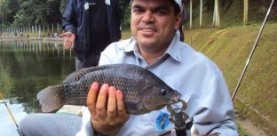 Equipe paulista promove pesca solidária